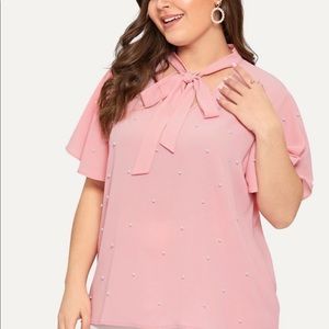PLUS SIZE new blouse Pink XXL